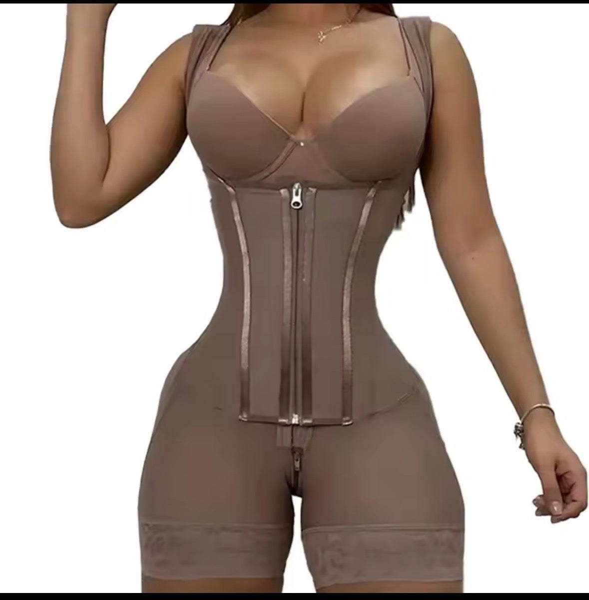 Women Waist Trainer Shapewear – High Compression Body Shaper Bodysuit