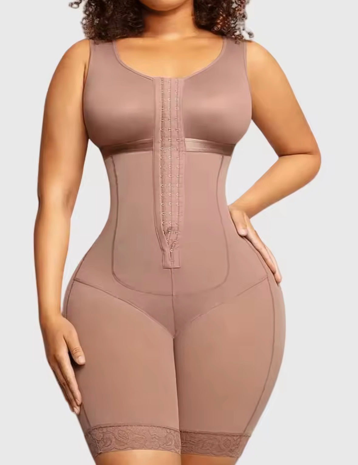 Women Waist Trainer Shapewear – High Compression Body Shaper Bodysuit